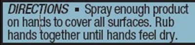 Indicate &amp; Usage (Usage Section)